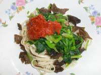 Noodle with black fungus