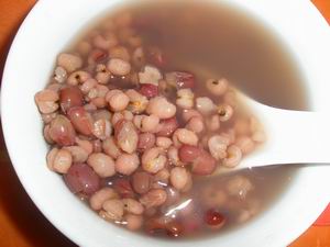 Job's Tears and Small Red Bean Soup